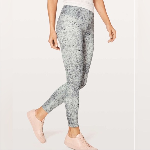 Lululemon Athletica Marble Pattern Leggings - Picture 1 of 10
